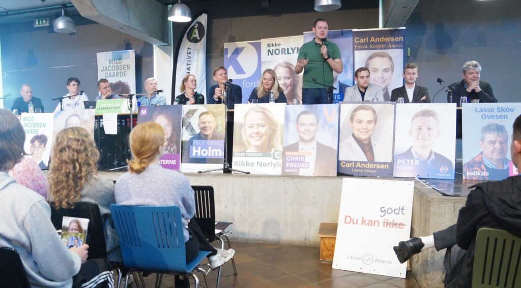 Debat på AGS. Foto: AGS