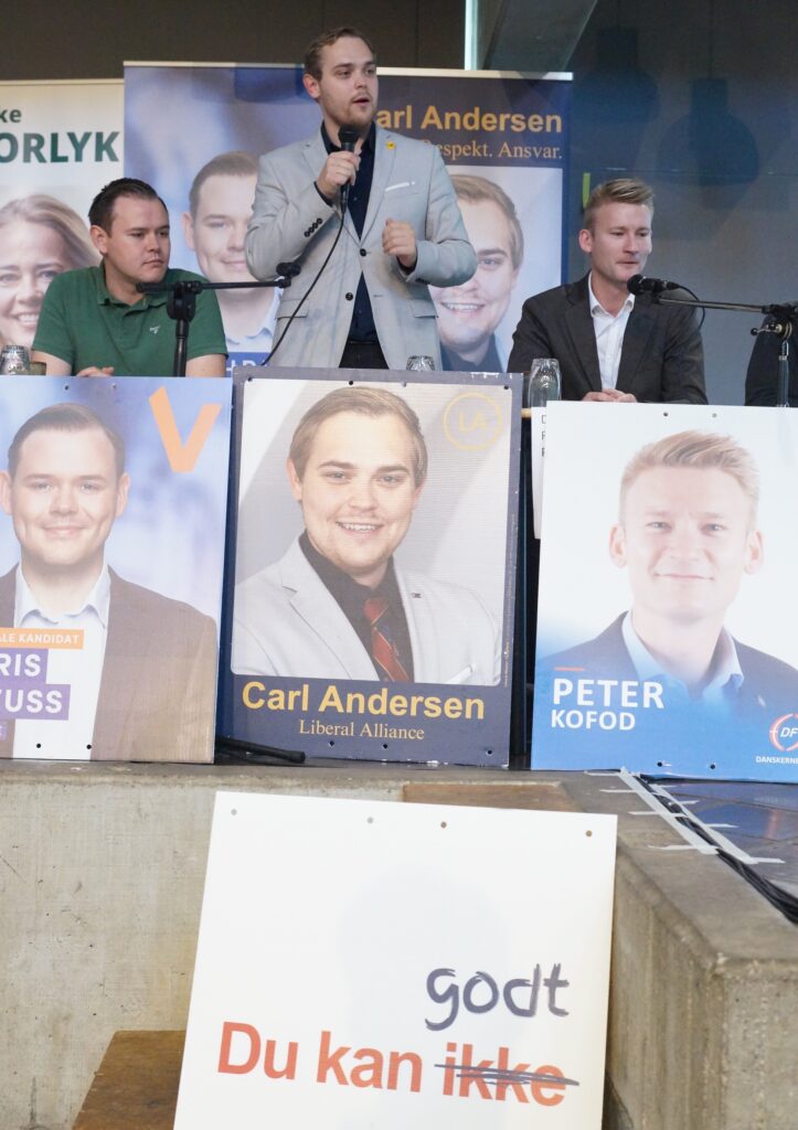 Debat på AGS. Foto: AGS