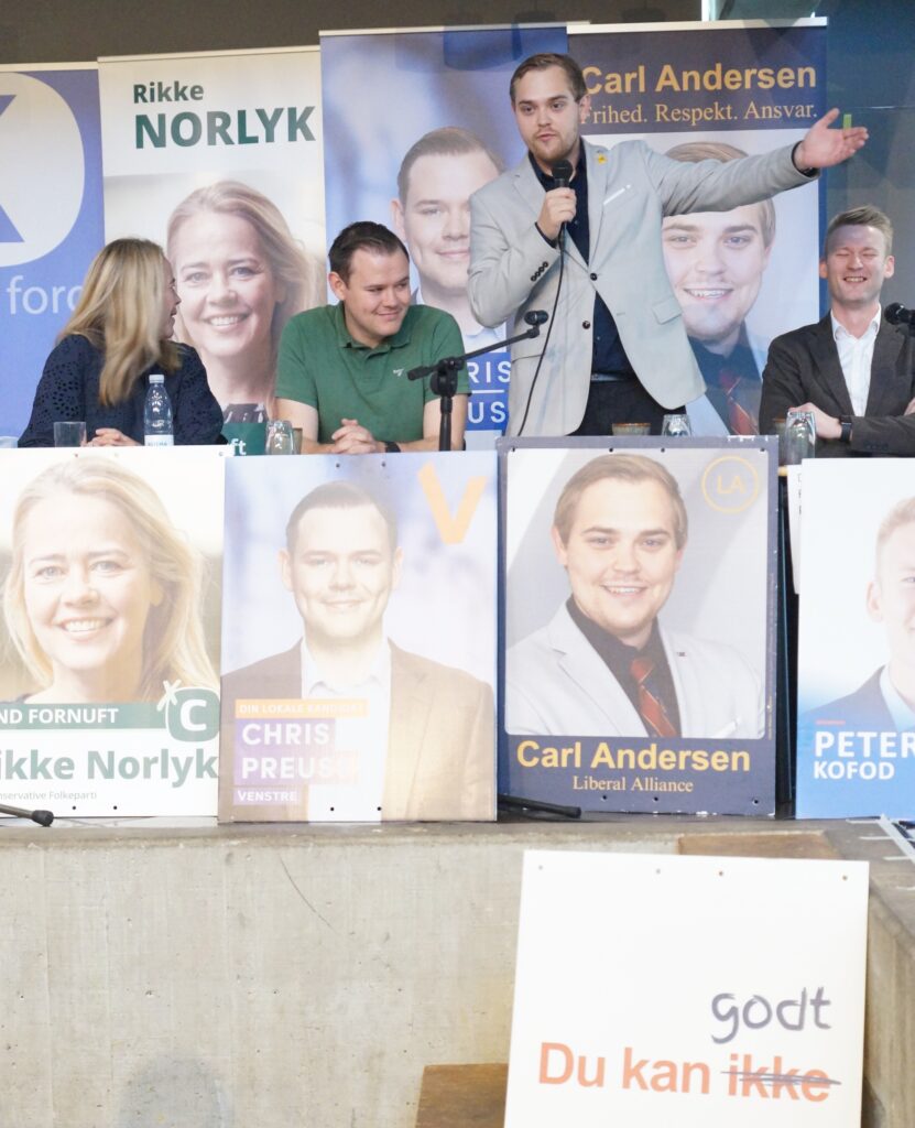 Debat på AGS. Foto: AGS