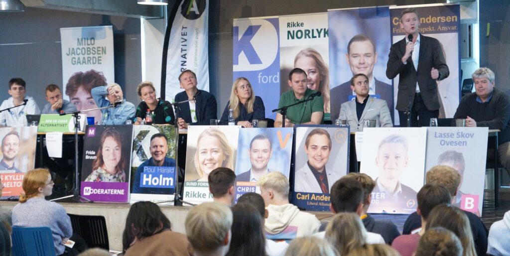 Debat på AGS. Foto: AGS