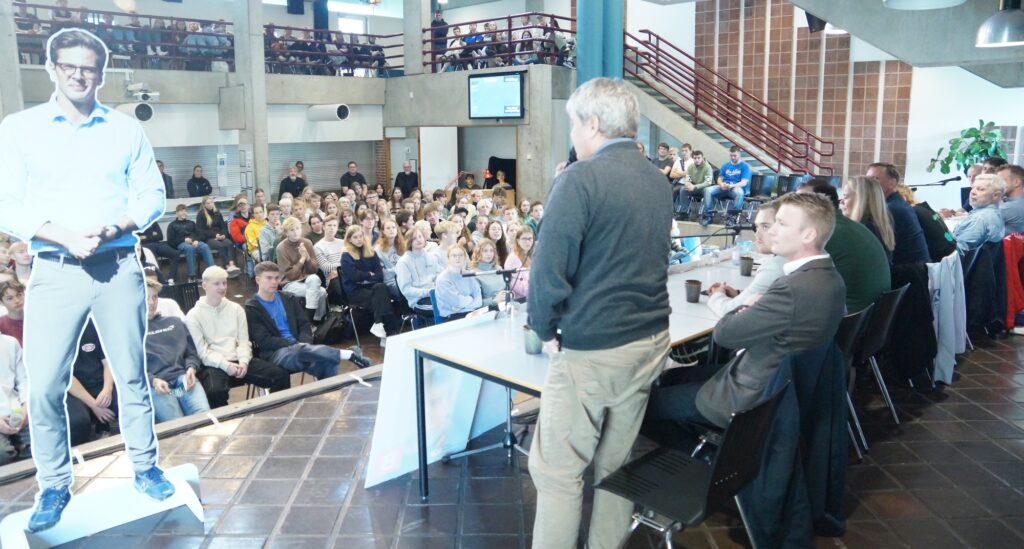 Debat på AGS. Foto: AGS