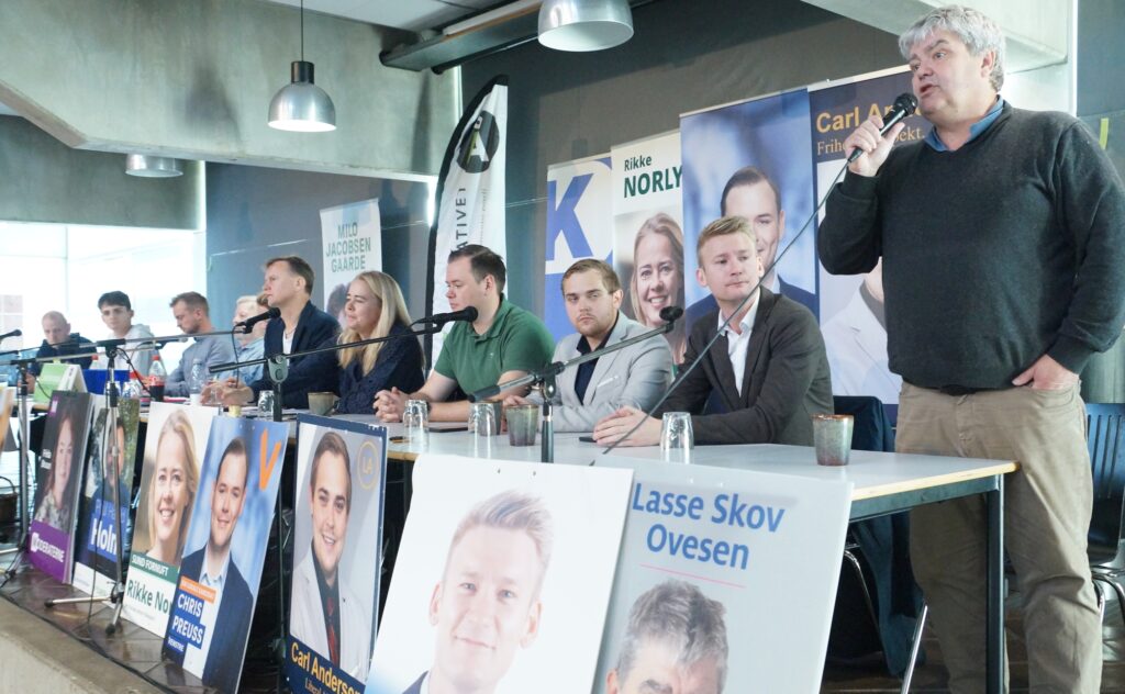 Debat på AGS. Foto: AGS