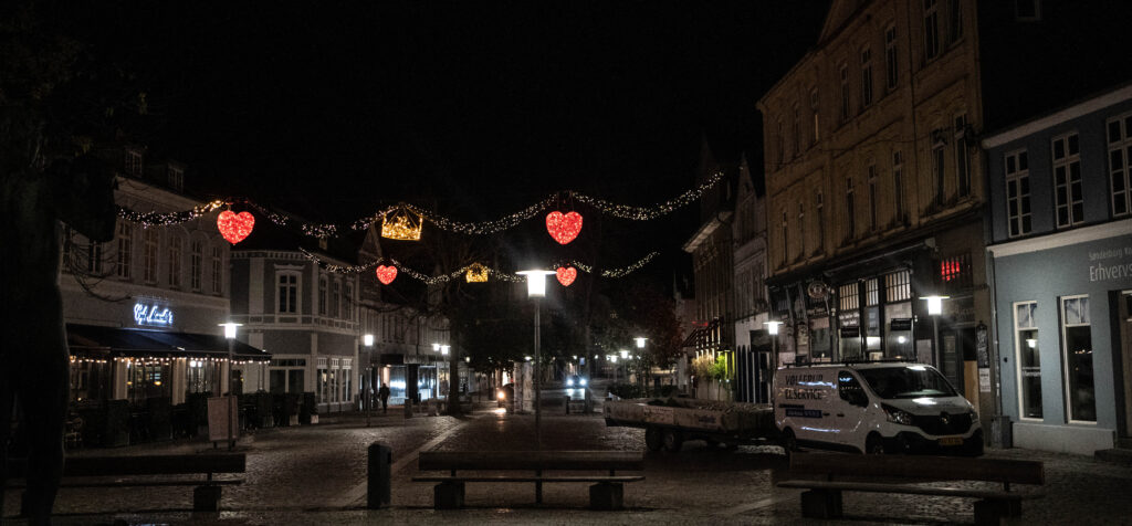 Julens lys. Foto: Ole Kæhler