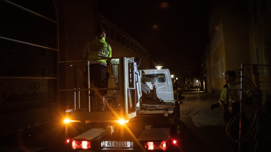 Julens lys. Foto: Ole Kæhler