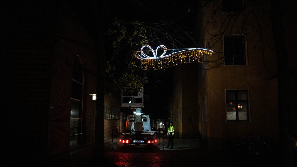 Julens lys. Foto: Ole Kæhler