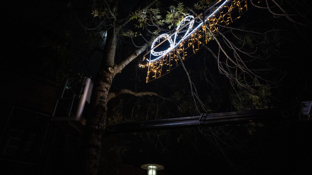 Julens lys. Foto: Ole Kæhler