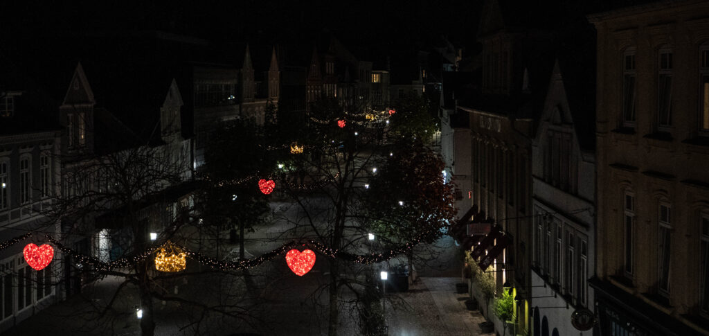 Julens lys. Foto: Ole Kæhler