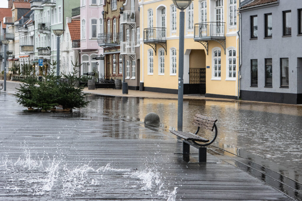 Højvande. Foto: Ole Kæhler