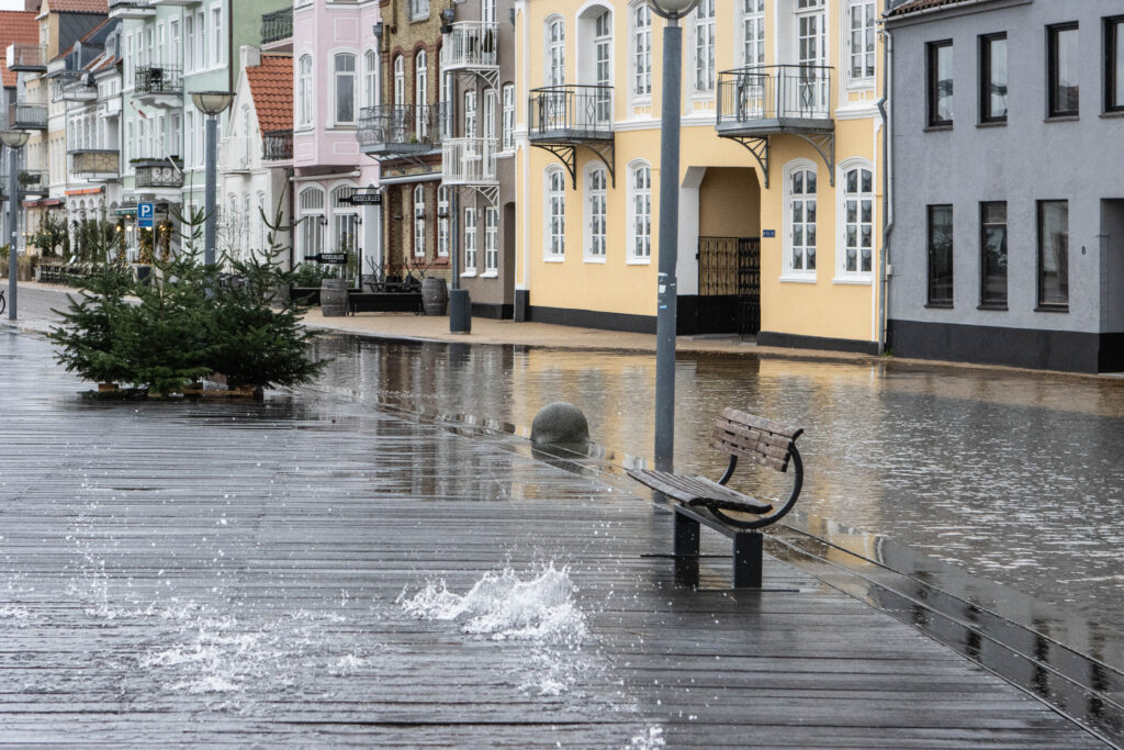 Højvande. Foto: Ole Kæhler