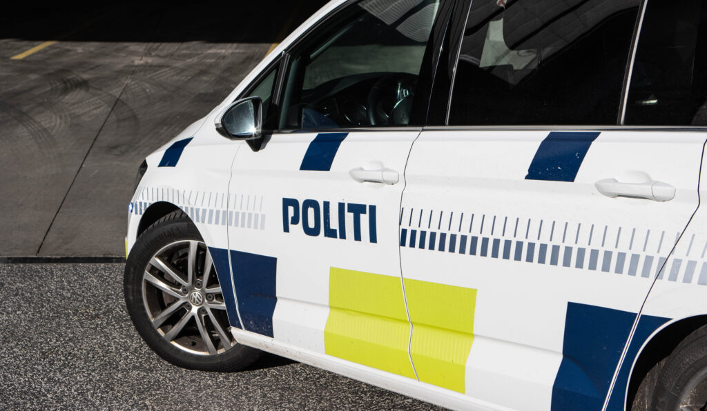 Politi i Borgen. Foto: Ole Kæhler