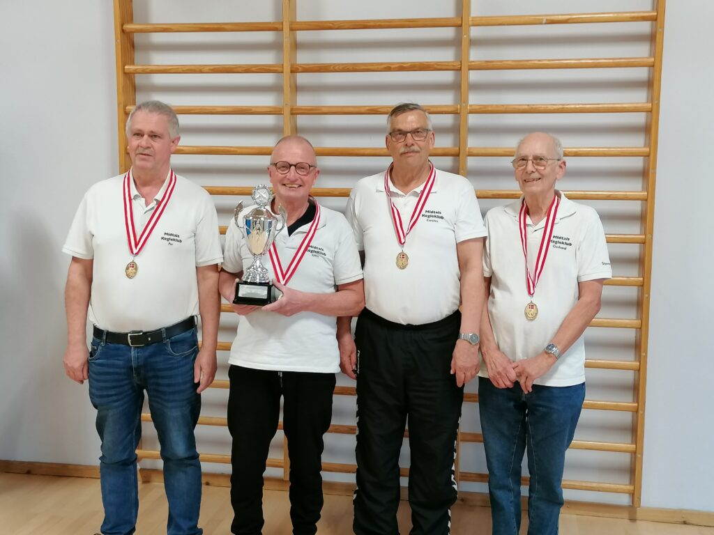 Vinderhold. Foto: Midtals Kegleklub