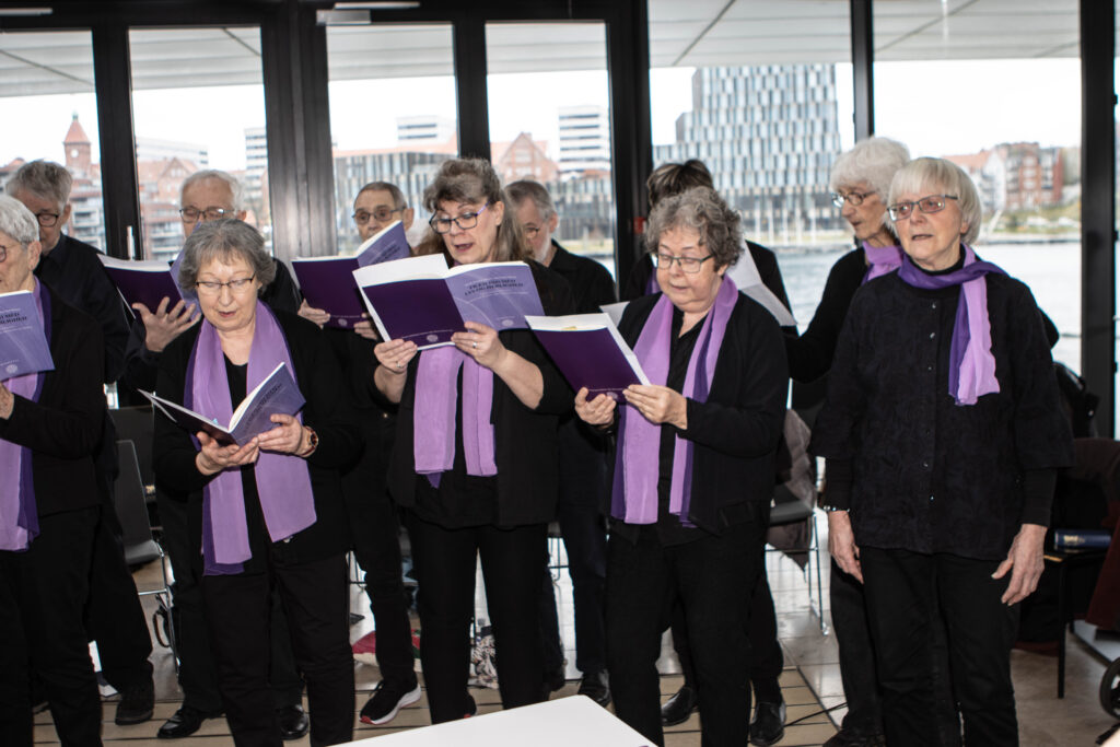 Fællessang. Foto: Ole Kæhler