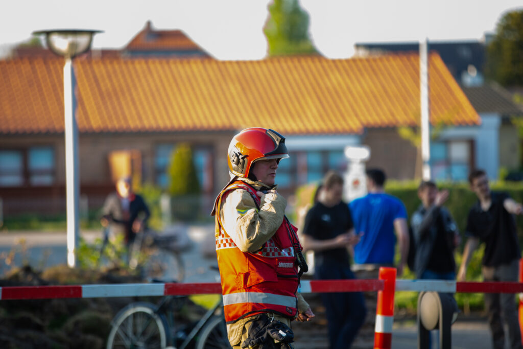 Kollegiebrand. Bachs FOTO