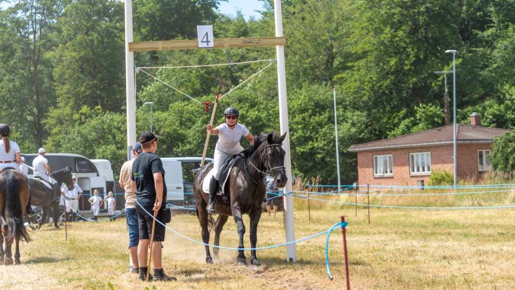 Ringridning. Bachs FOTO