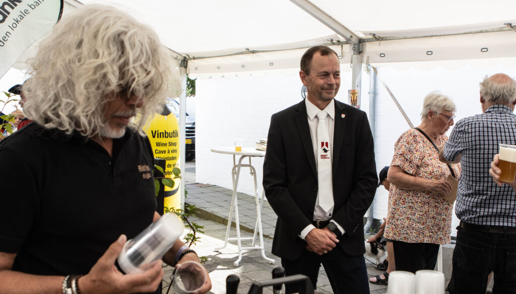 Ringriderøllet er landet. Foto: Ole Kæhler