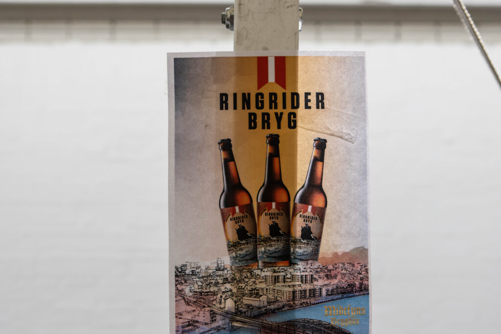 Ringriderøllet er landet. Foto: Ole Kæhler