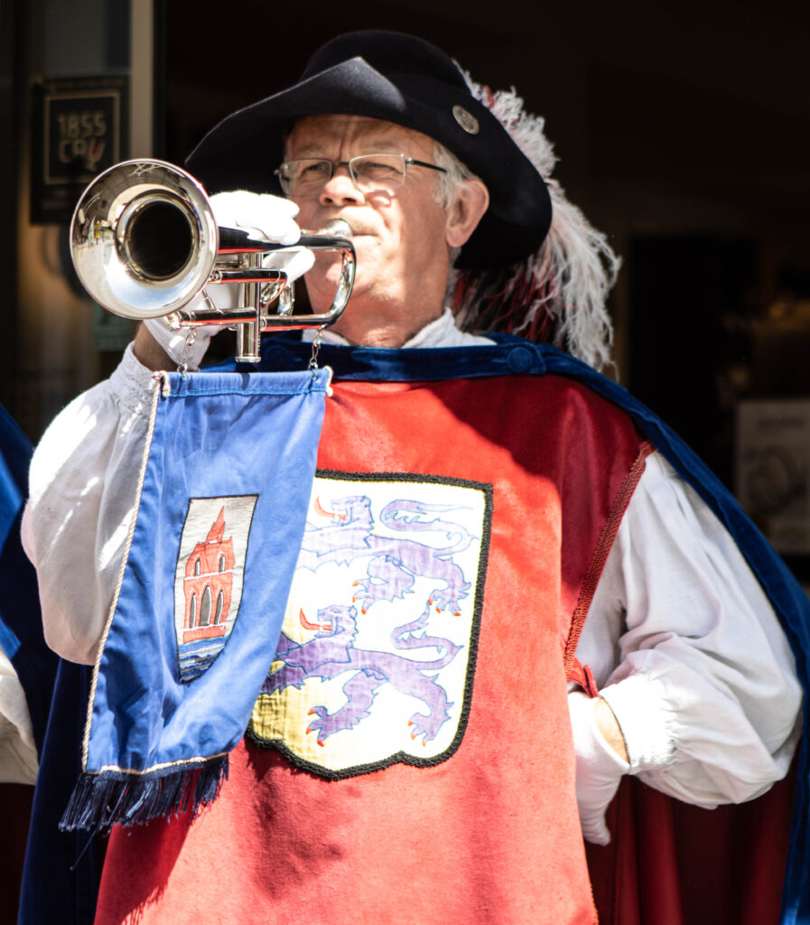 Ringriderøllet er landet. Foto: Ole Kæhler