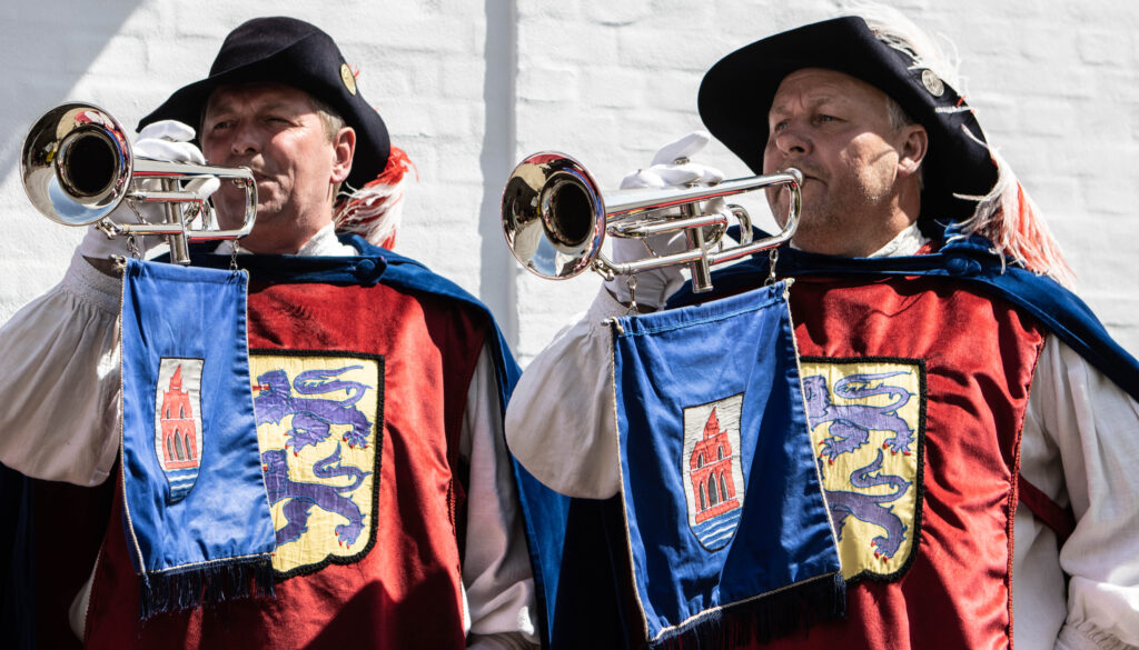 Ringriderøllet er landet. Foto: Ole Kæhler