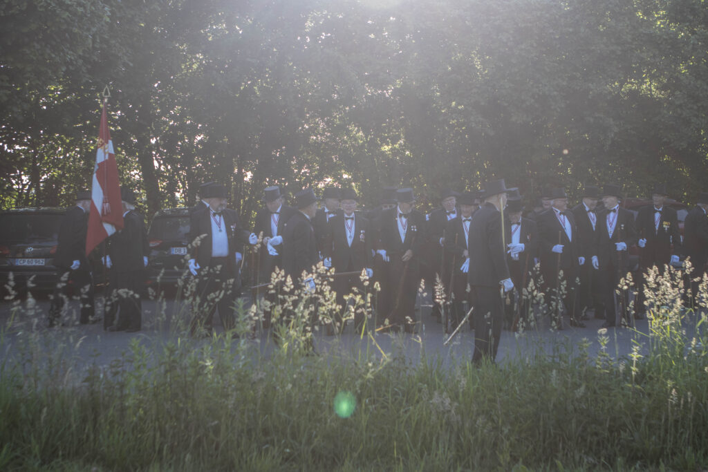Kongeskydning. Foto: Ole Kæhler