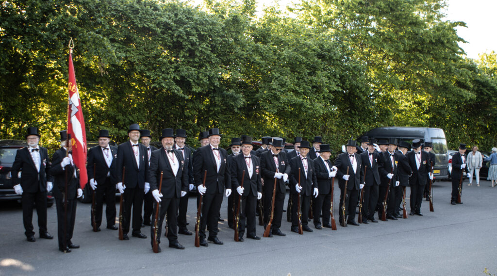 Kongeskydning. Foto: Ole Kæhler