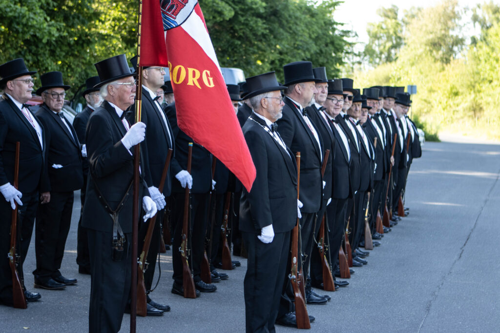 Kongeskydning. Foto: Ole Kæhler