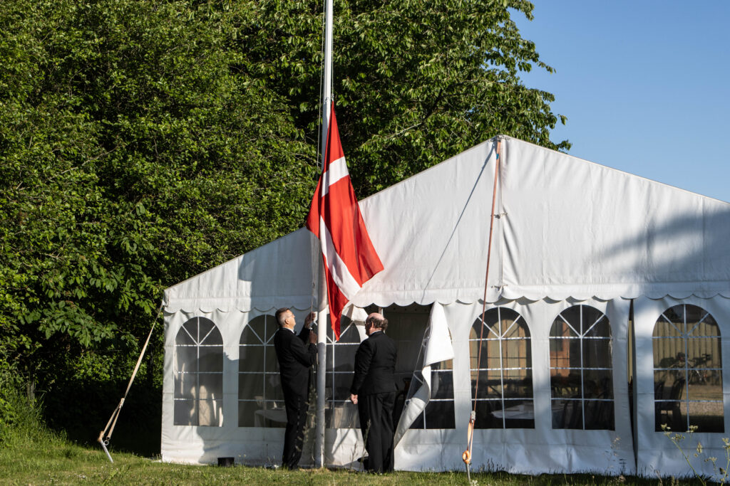 Kongeskydning. Foto: Ole Kæhler
