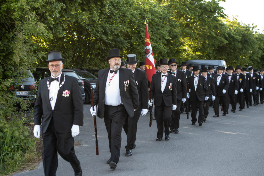 Kongeskydning. Foto: Ole Kæhler