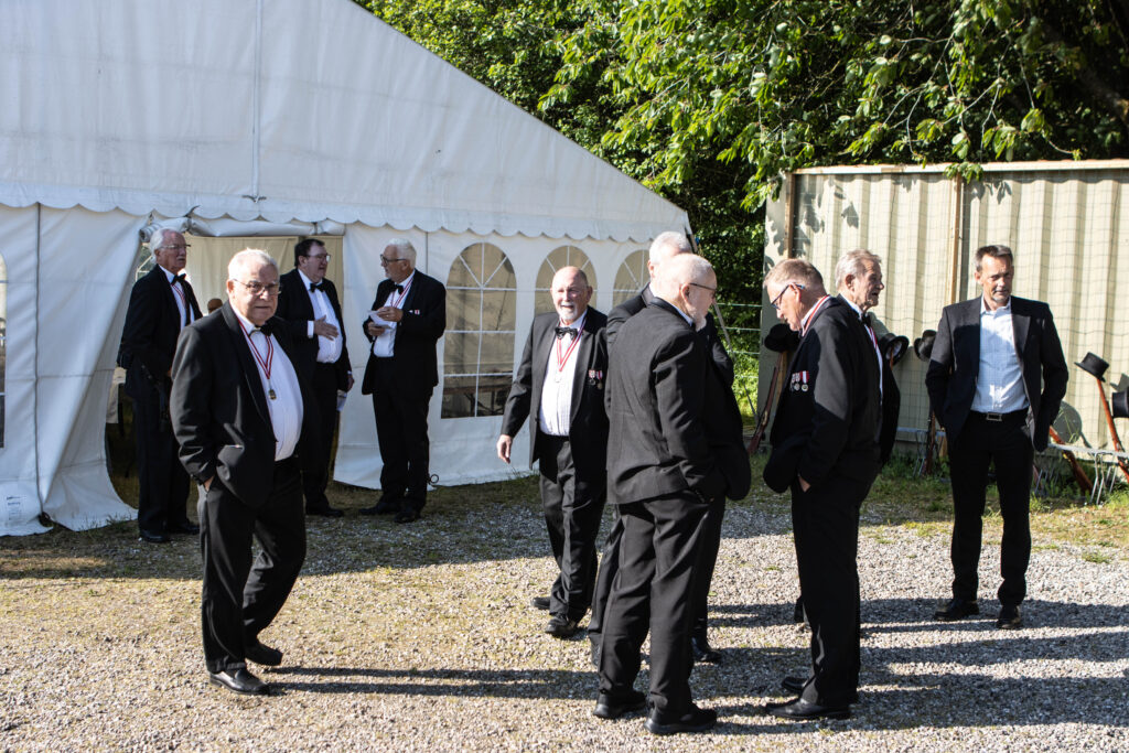 Kongeskydning. Foto: Ole Kæhler
