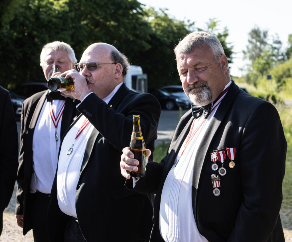 Kongeskydning. Foto: Ole Kæhler