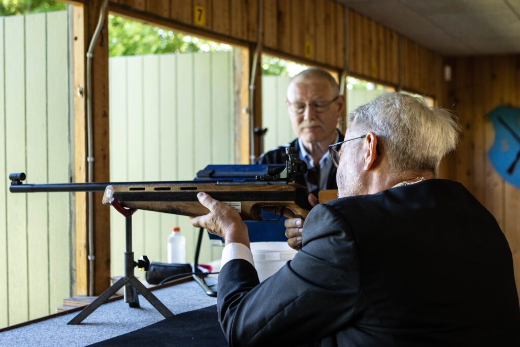 Kongeskydning. Foto: Ole Kæhler
