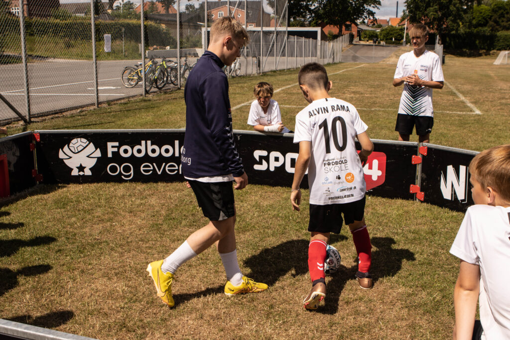 Fodboldstjerner. Foto: Ole Kæhler
