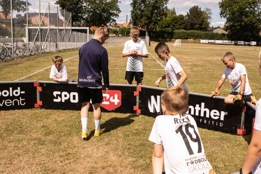 Fodboldstjerner. Foto: Ole Kæhler
