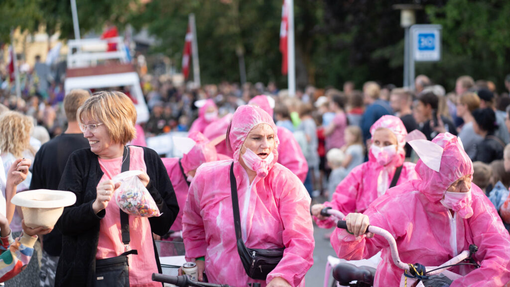Cykeloptog. Bachs FOTO