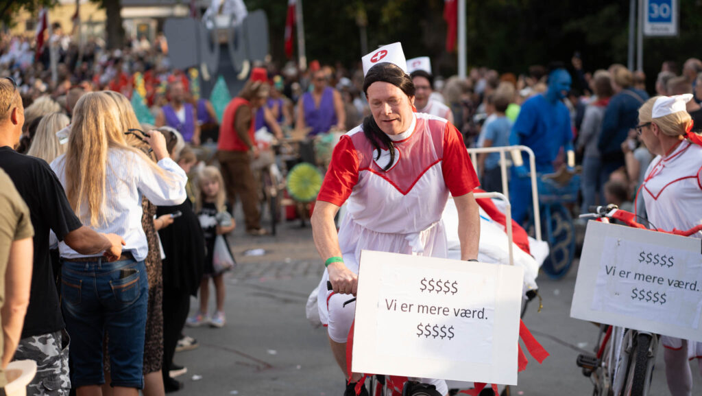 Cykeloptog. Bachs FOTO