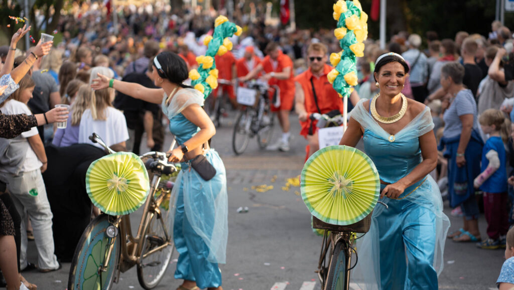 Cykeloptog. Bachs FOTO