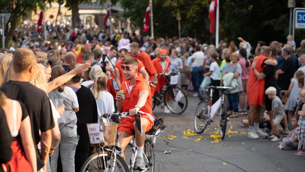 Cykeloptog. Bachs FOTO