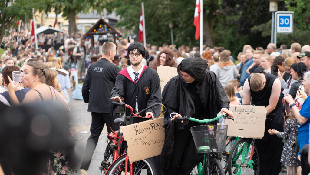Cykeloptog. Bachs FOTO
