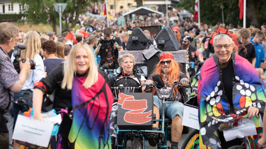 Cykeloptog. Bachs FOTO