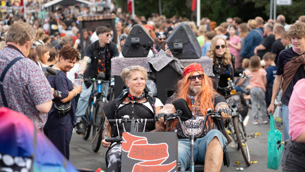 Cykeloptog. Bachs FOTO