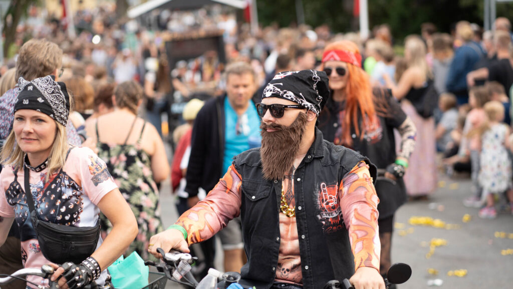 Cykeloptog. Bachs FOTO