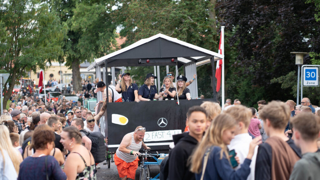 Cykeloptog. Bachs FOTO