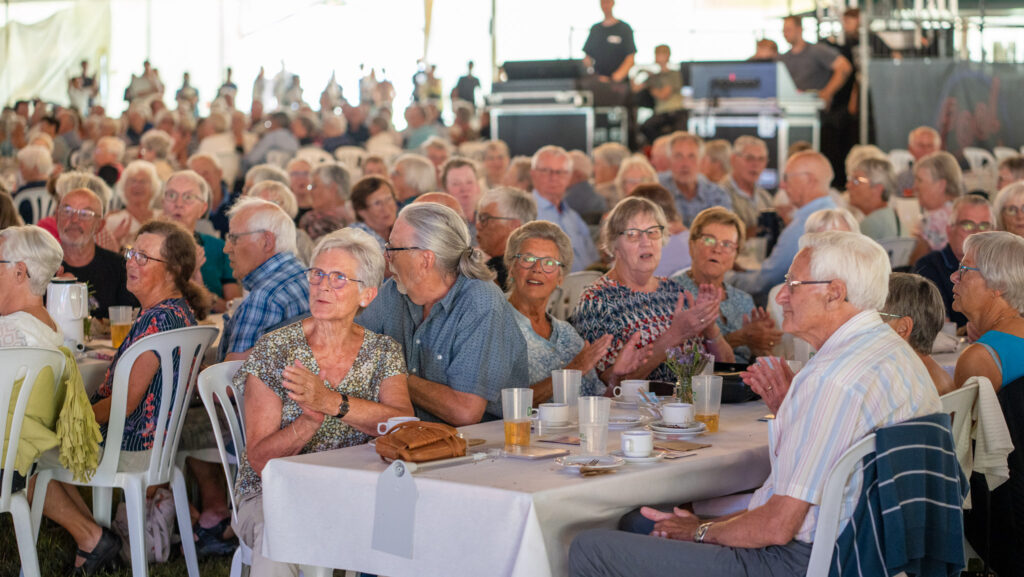 Ældrehygge. Foto: Bachs FOTO & Ole Kæhler