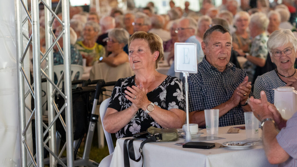 Ældrehygge. Foto: Bachs FOTO & Ole Kæhler
