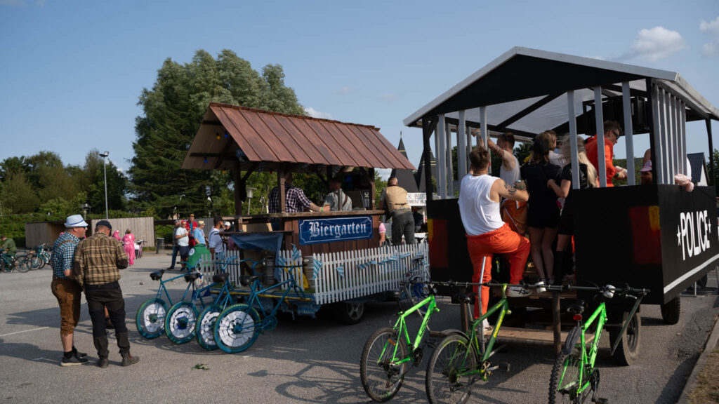 Cykeloptog. Bachs FOTO