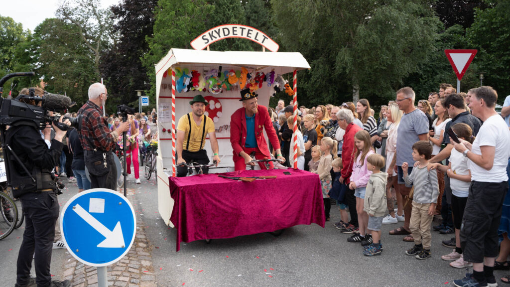 Cykeloptog. Bachs FOTO