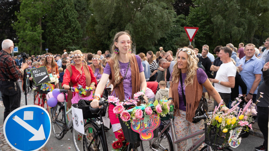 Cykeloptog. Bachs FOTO
