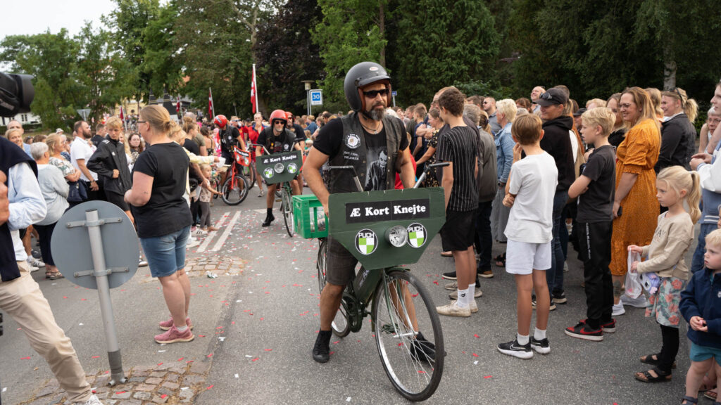 Cykeloptog. Bachs FOTO