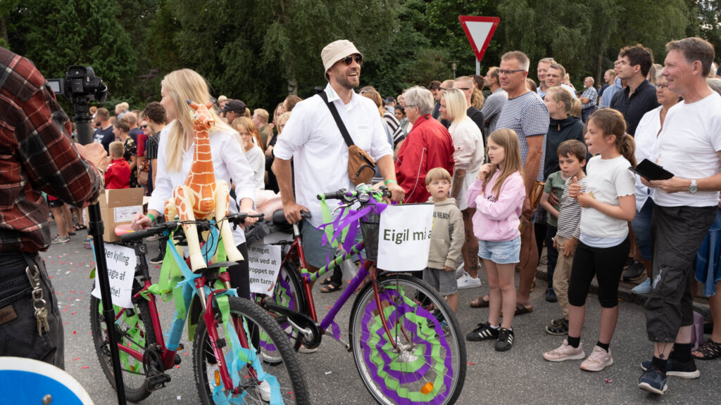 Cykeloptog. Bachs FOTO