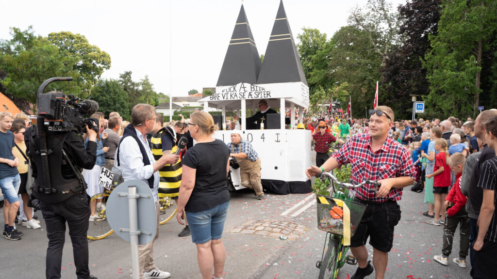 Cykeloptog. Bachs FOTO