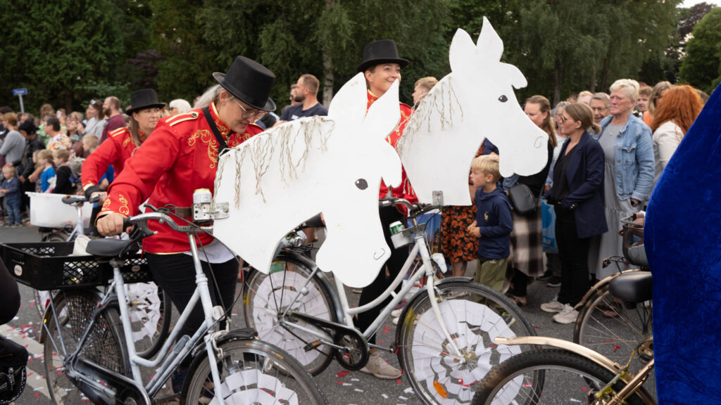 Cykeloptog. Bachs FOTO